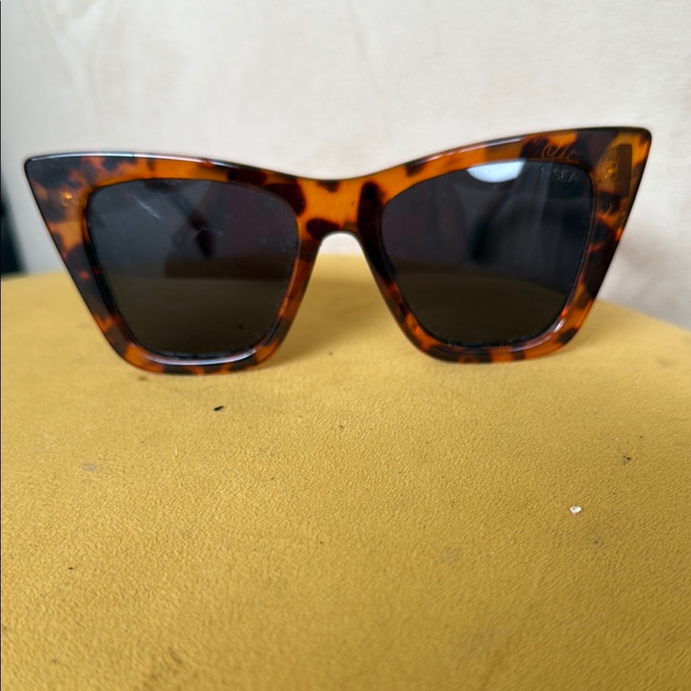 Sea Brown Tortoiseshell Cat-Eye Sunglasses